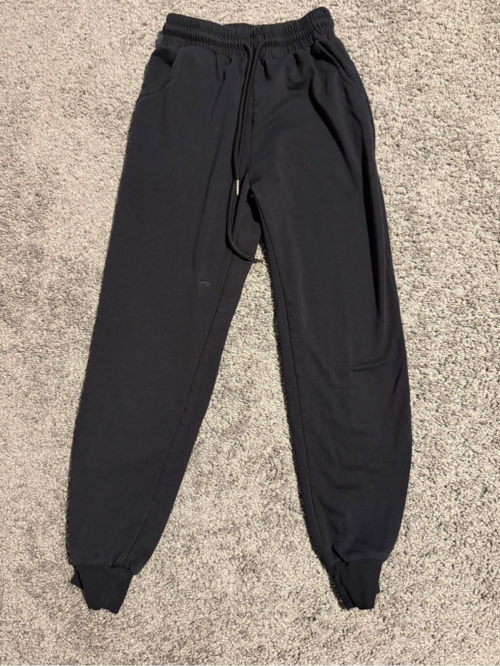 Shein Black Drawstring Sweatpants